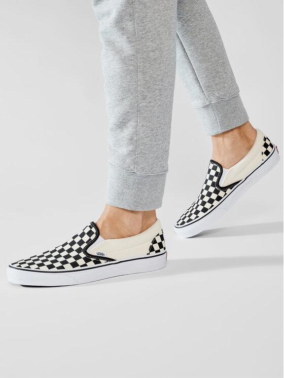 Vans Tenisówki Classic Slip-On VN000EYEBWW1 Écru