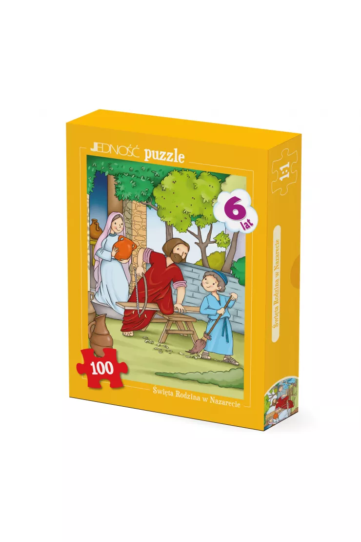 Puzzle 100 el. Święta Rodzina w Nazarecie