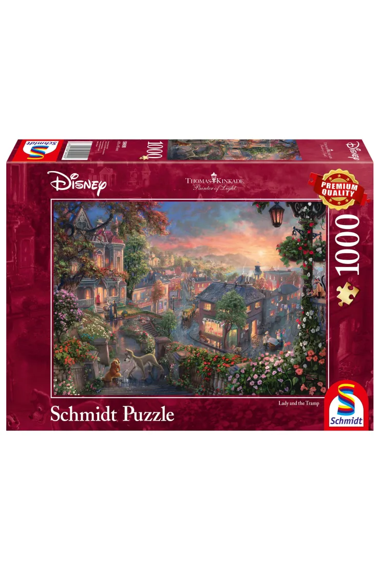 Puzzle 1000 el. Zakochany kundel