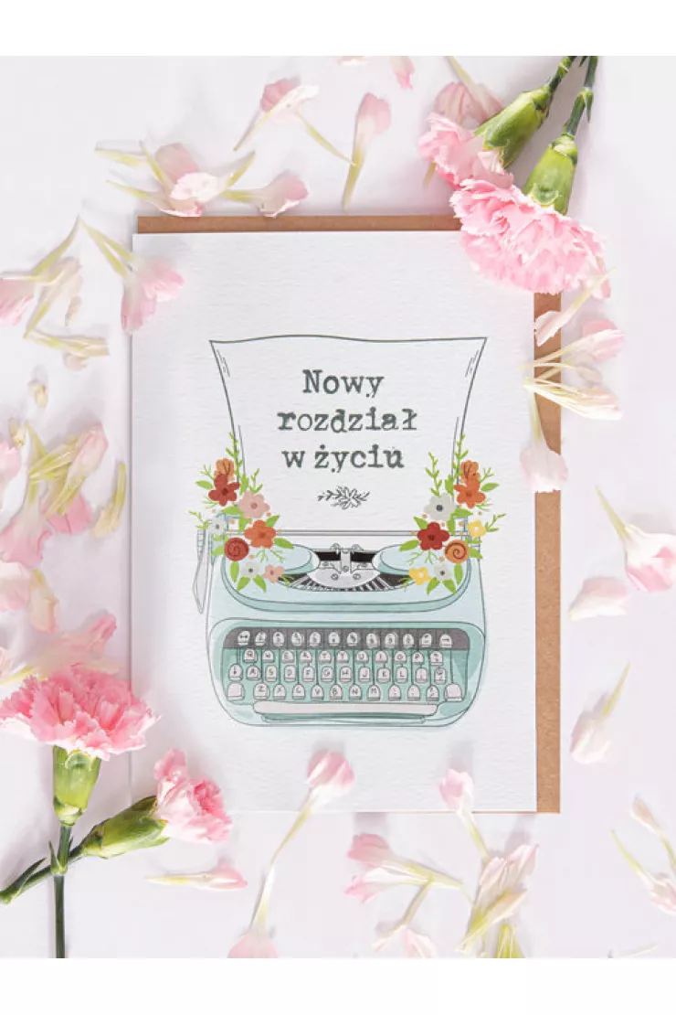 Kartka Nowy rozdział życia