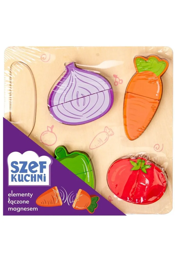 SZEF KUCHNI WARZYWA DREWNIANE  DO KROJENIA  18X18