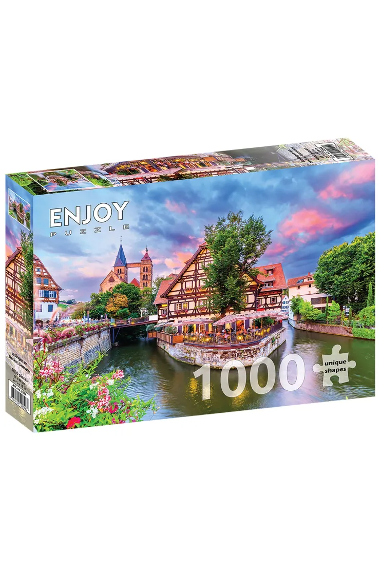 Puzzle 1000 el. Esslingen am Necker, Niemcy