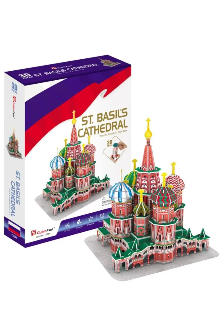 Puzzle 3D 92 el. Katedra Św. Wasyla