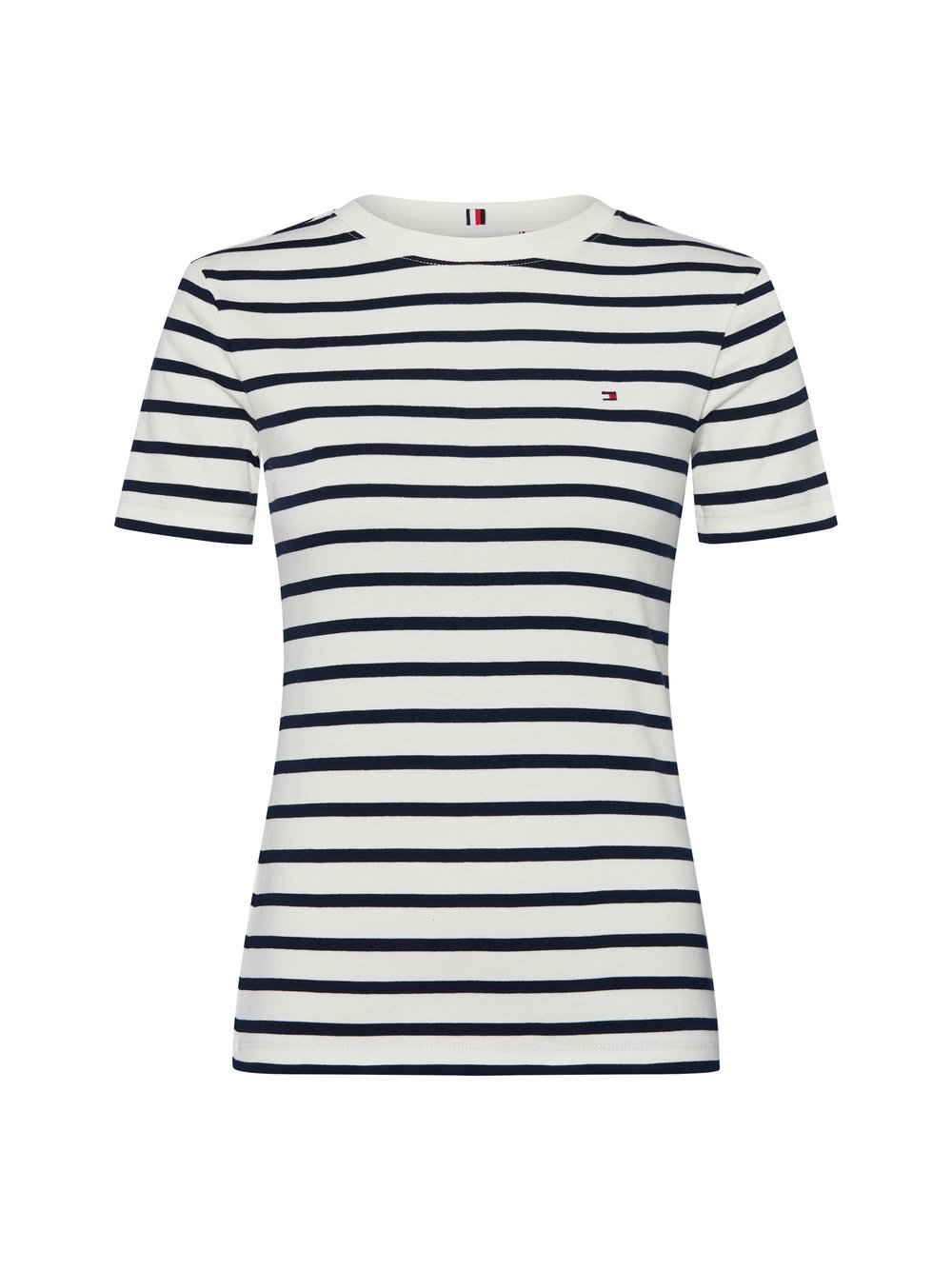 Tommy Hilfiger Koszulka damska Kobiety Bawełna biały|niebieski, XS