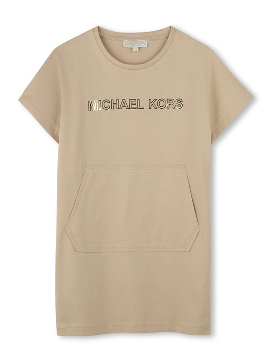 Michael Kors Sukienka codzienna R30353 D Beżowy Regular Fit