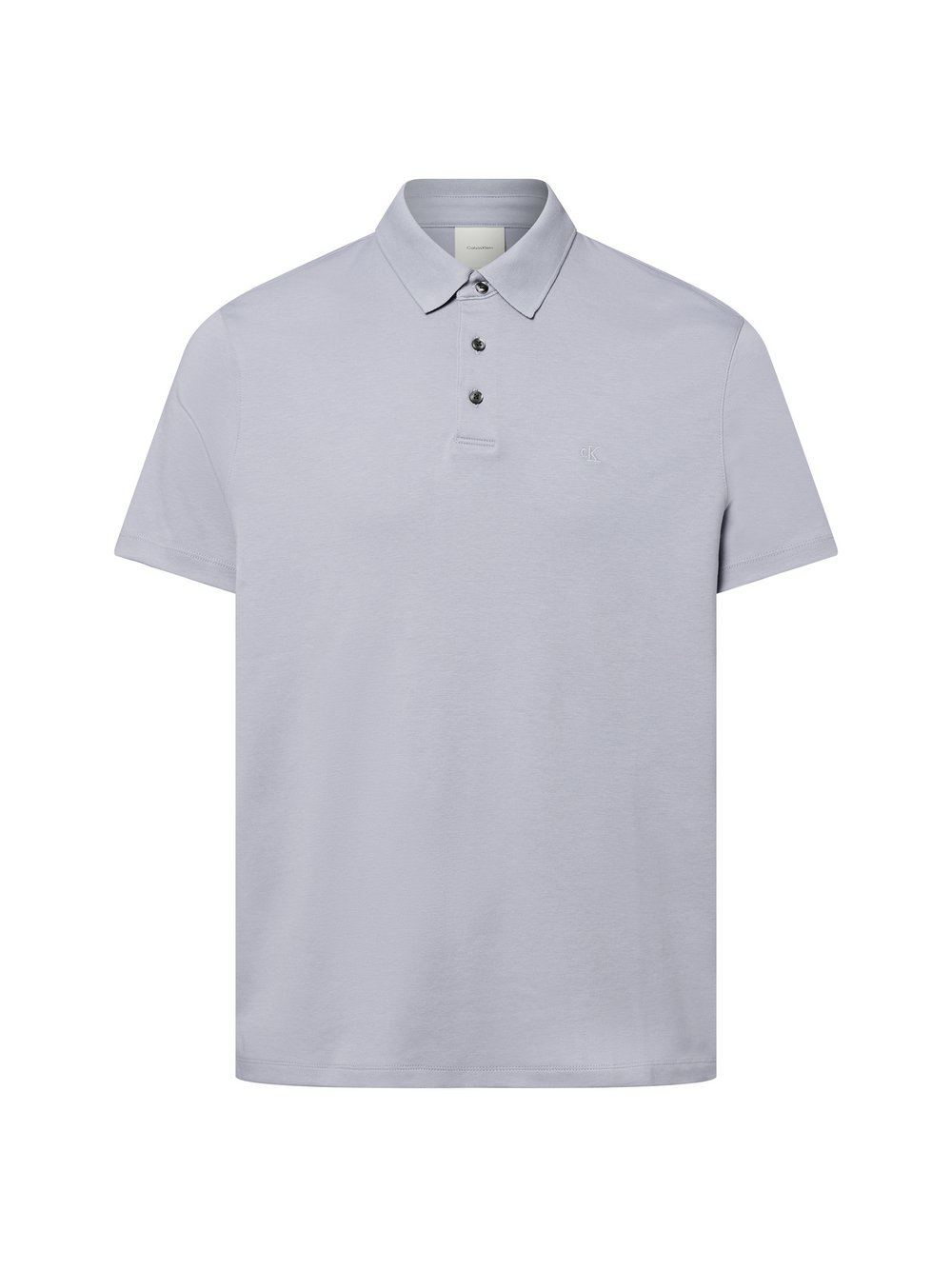 Calvin Klein Męska koszulka polo Mężczyźni Bawełna lila, L