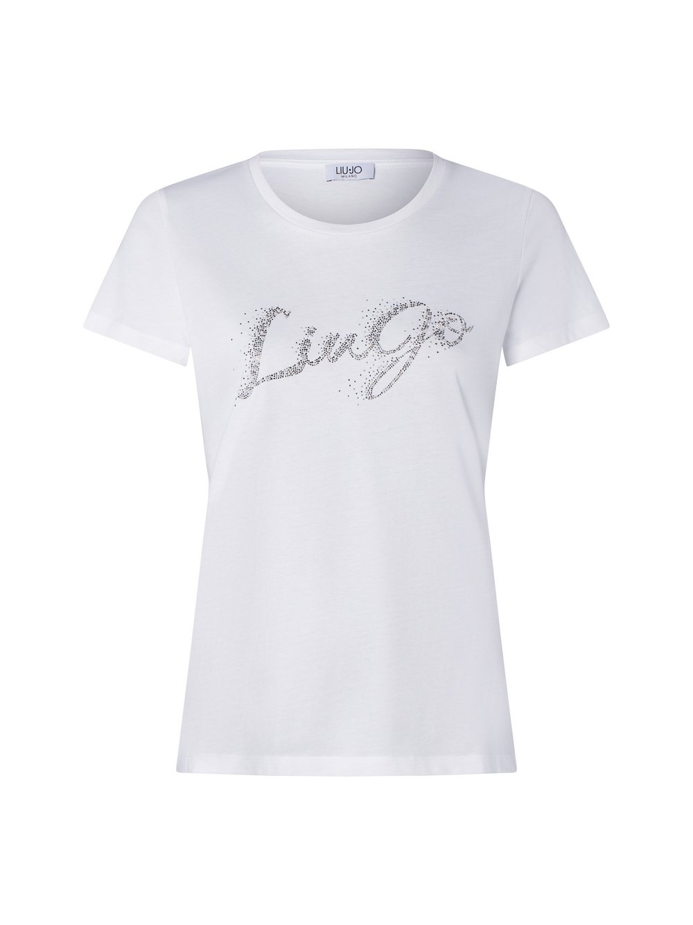 Liu Jo Collection Koszulka damska Kobiety Bawełna biały jednolity, XL
