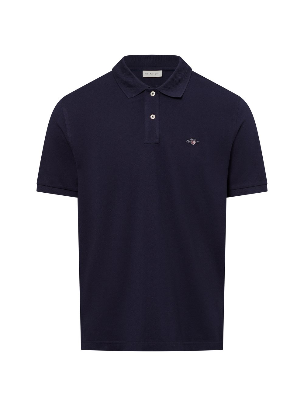 Gant Męska koszulka polo Mężczyźni Bawełna niebieski, XXXL