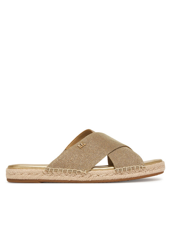 MICHAEL Michael Kors Espadryle Kenzie 40S6KZFS3D Złoty