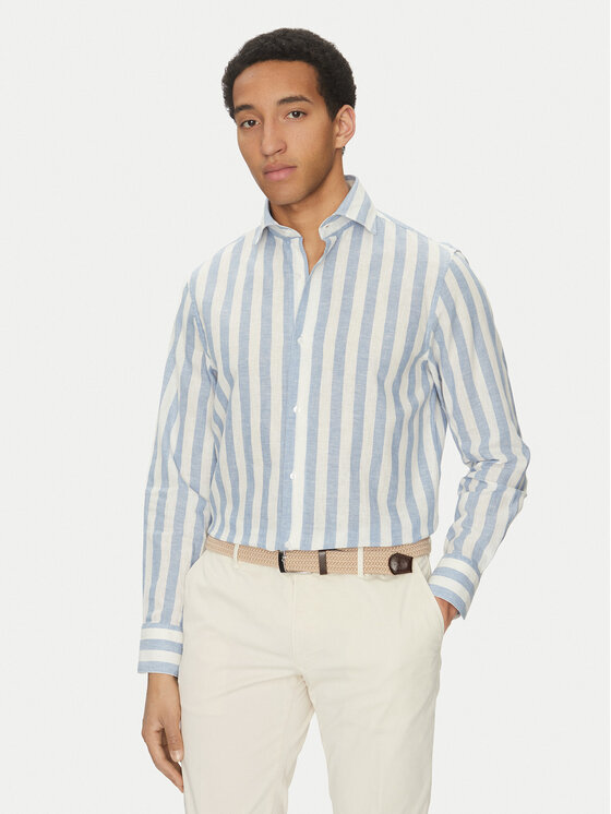 Marciano Guess Koszula 5GHH20 4461Z Niebieski Regular Fit