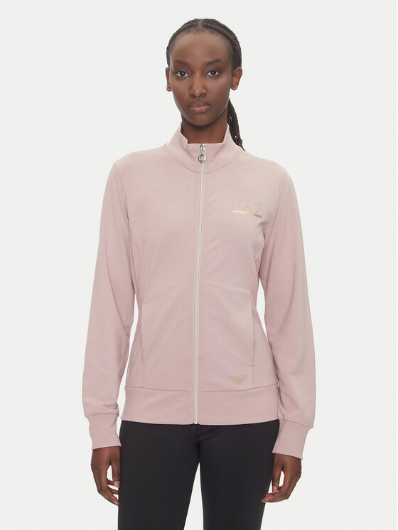 EA7 Emporio Armani Bluza 8NTM43 TJ9RZ U4079 Różowy Regular Fit