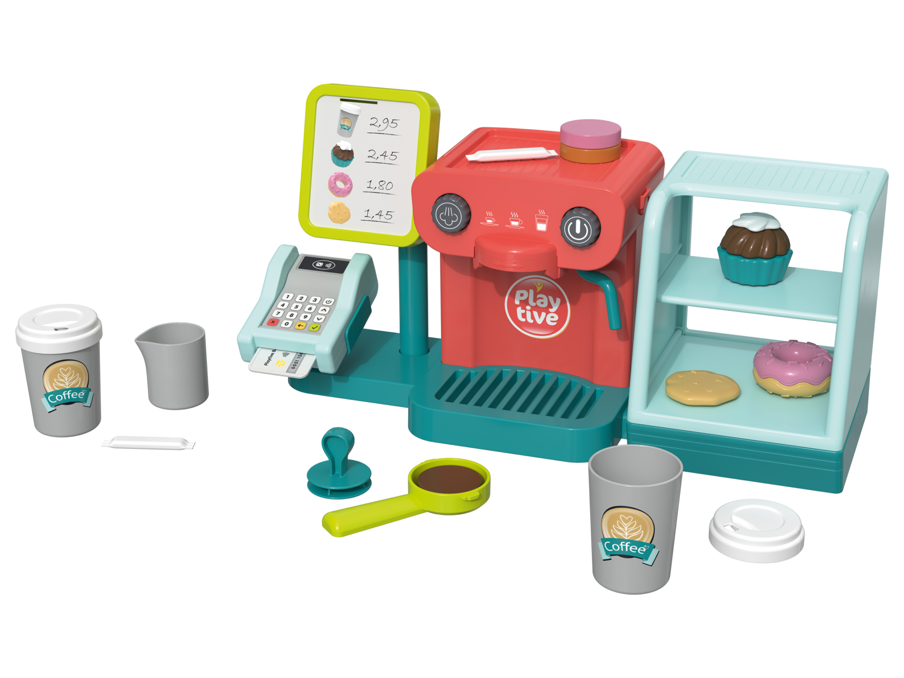 Playtive Kasa sklepowa lub Kawiarnia (Kawiarnia) miniaturka
