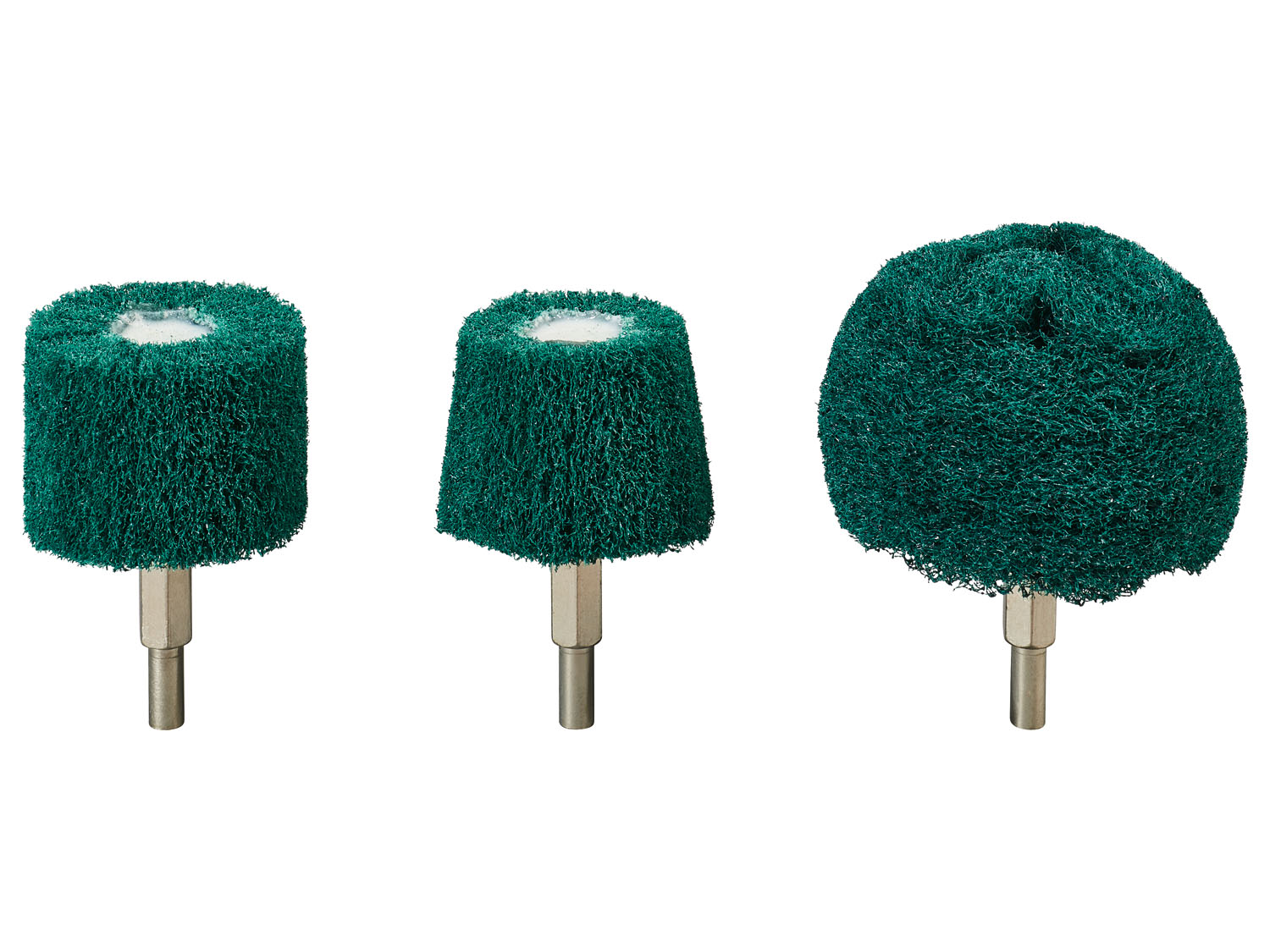 PARKSIDE® Zestaw akcesoriów do polerowania lub szlifowania metalu (Nasadki do szlifowania z włókniny PVSG 3 A1) miniaturka