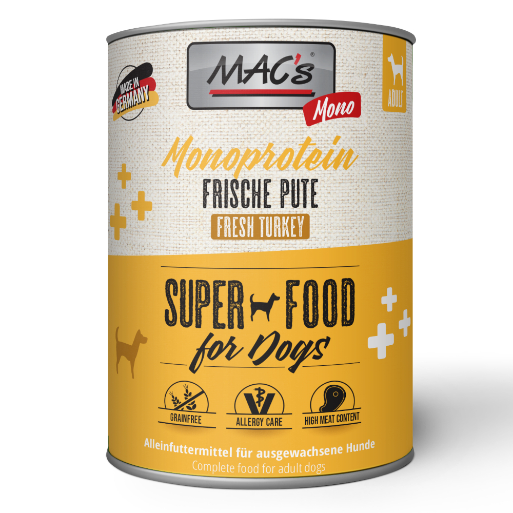 MAC's Mono Sensitive, 6 x 800 g - Indyk