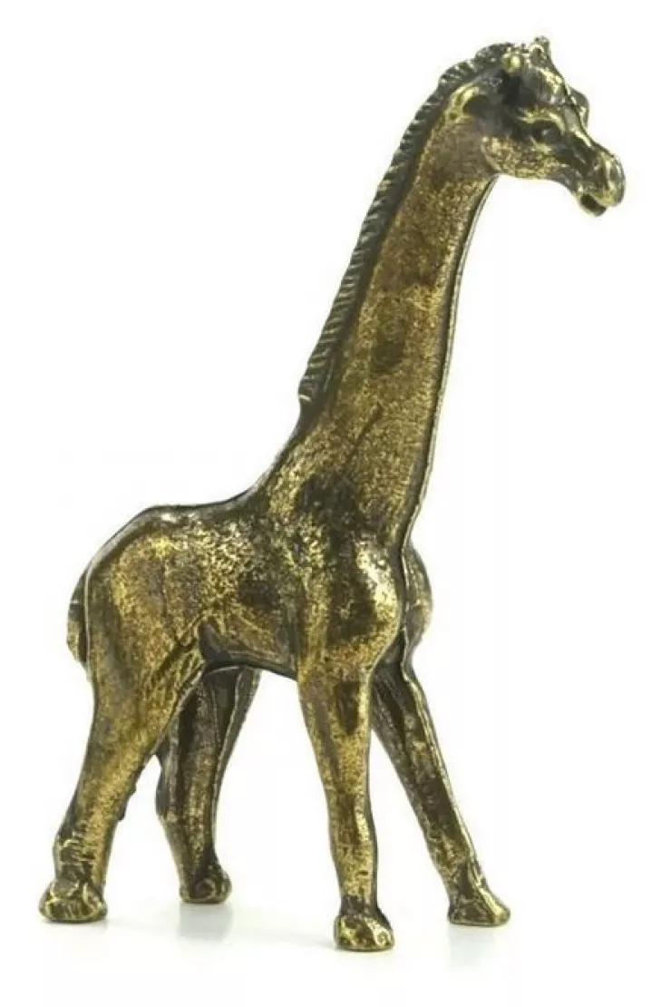 Figurka metalowa Żyrafa ABINO