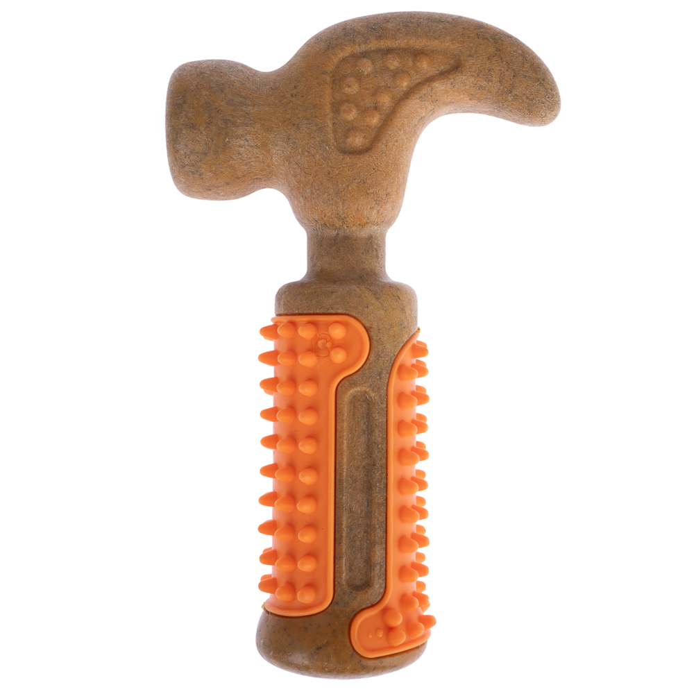 TIAKI zabawka do żucia, młotek - Dł. x szer. x wys.: 16,5 x 10 x 3,5 cm