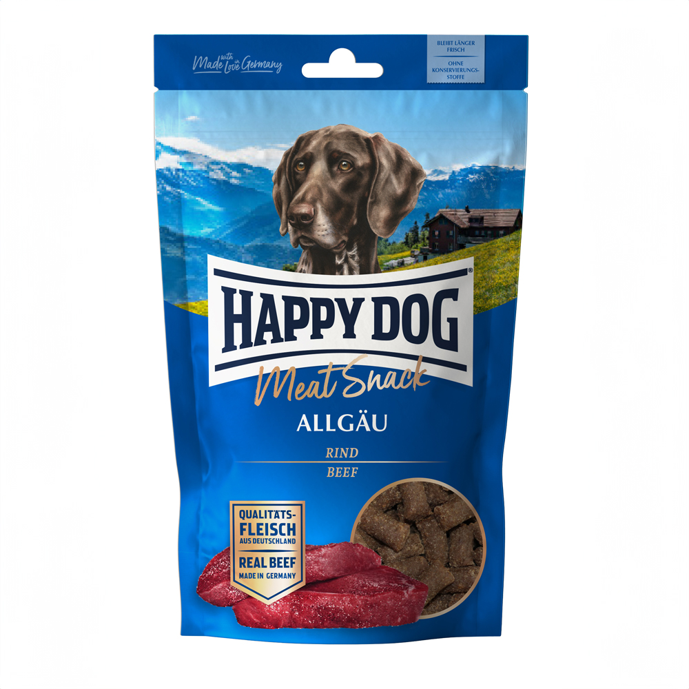 Przekąska Happy Dog Meat - Allgäu, 75 g, Wołowina (60%)