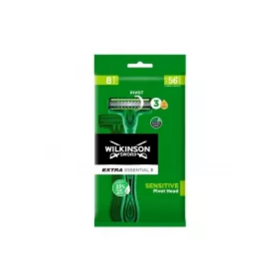 Wilkinson Sword Essentials 3 XL Sensitive maszynka do golenia 3-ostrzowa 8 sztuk