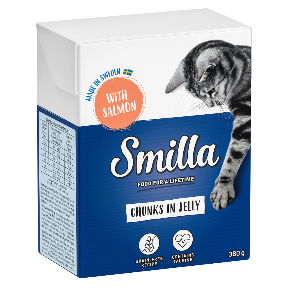 Smilla kawałeczki w galarecie, 6 x 380 g - Łosoś