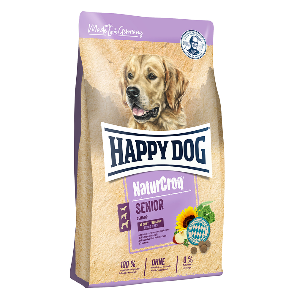 Dwupak Happy Dog Natur - NaturCroq Senior, 2 x 15 kg