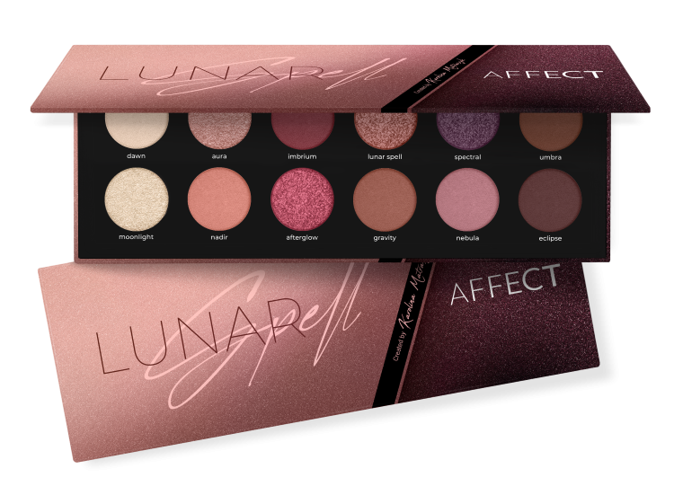 AFFECT Paleta cieni prasowanych Lunar Spell 12 x 2 g