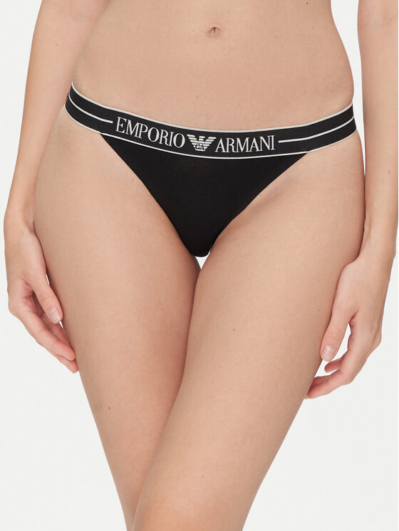 Emporio Armani Underwear Komplet stringów EW000405 AF10881 MC005 Czarny