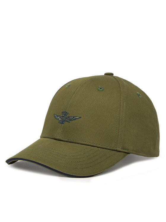 Aeronautica Militare Czapka z daszkiem 251HA1212CT3299 Zielony