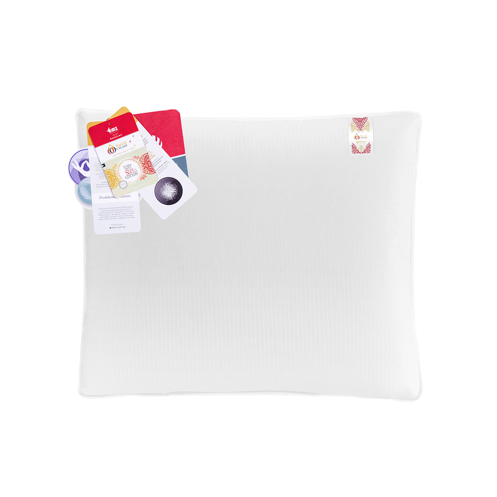 Poduszka Exclusive Natural Outlast AMZ 50x60 cm Jednokomorowa puch gęsi 100%, bawełna 64%, Outlast 36%