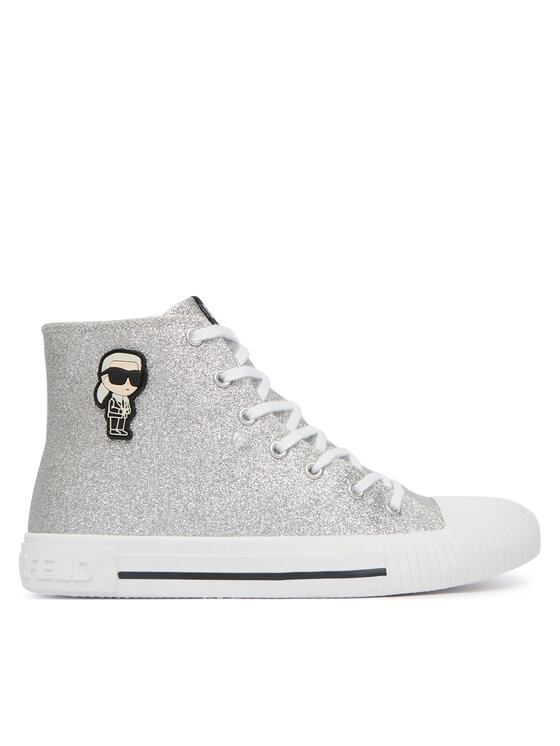 KARL LAGERFELD Trampki Z31171 S Szary