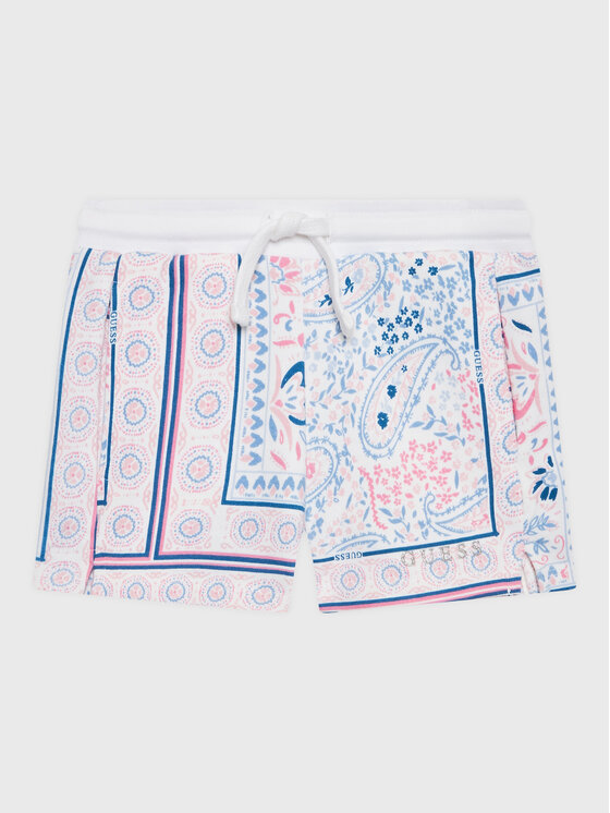 Guess Szorty sportowe K3GD12 KA6R3 Kolorowy Regular Fit