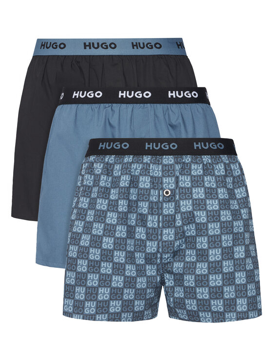 HUGO Komplet bokserek Triplet 50532565 Kolorowy