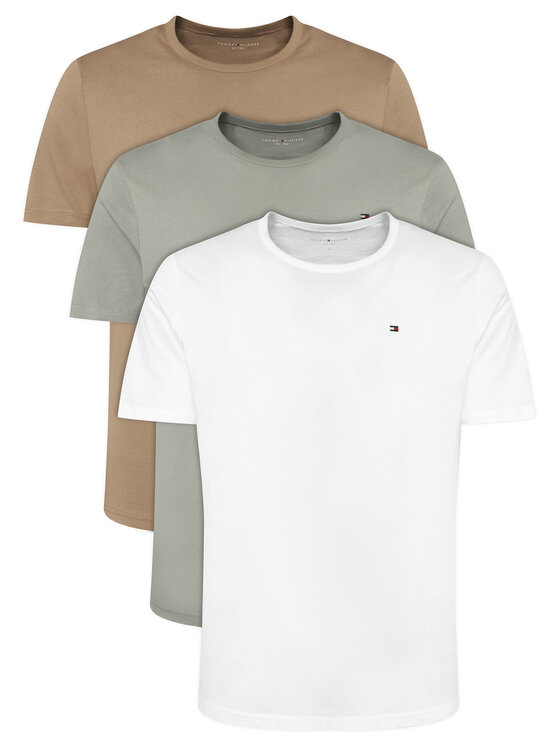 Tommy Hilfiger Komplet t-shirtów UM0UM03870 Kolorowy Regular Fit