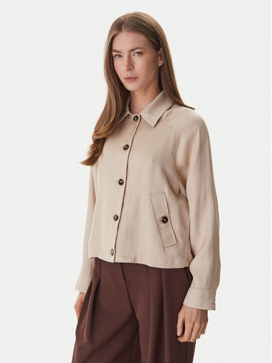 Marella Koszula Baia1 2615191051 Beżowy Regular Fit