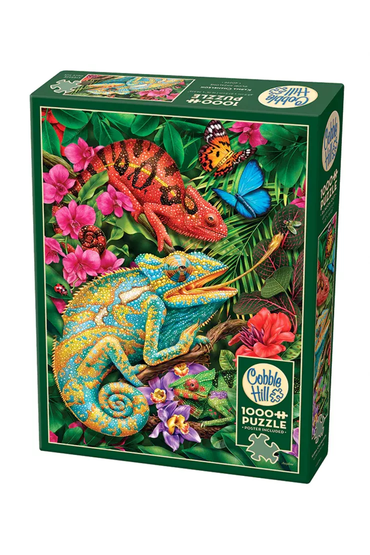 Puzzle 1000 el. Kameleon