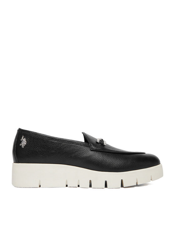 U.S. Polo Assn. Półbuty EO-NOVA001W/6L1 Czarny
