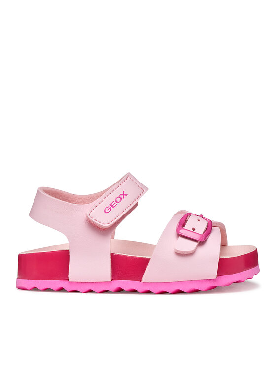Geox Sandały B Sandal Chalki Girl B652RA 000BC C0808 M Różowy