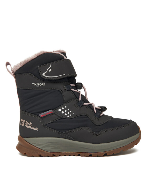 Jack Wolfskin Śniegowce Polar Bear-g Texapore High Vc K Czarny