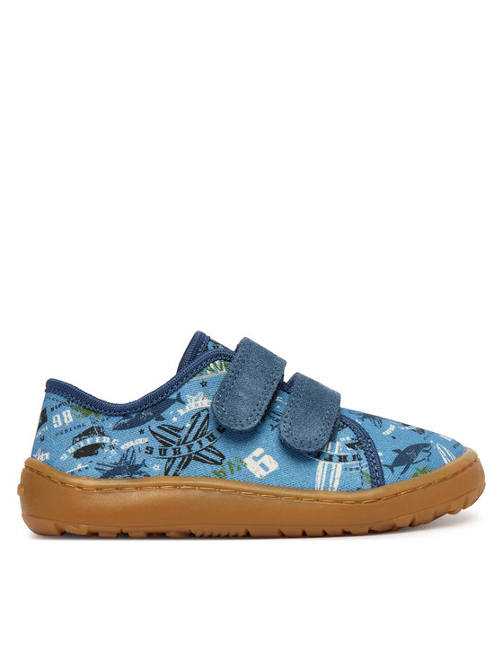 Froddo Kapcie Barefoot Canvas G1700440-6 S Niebieski