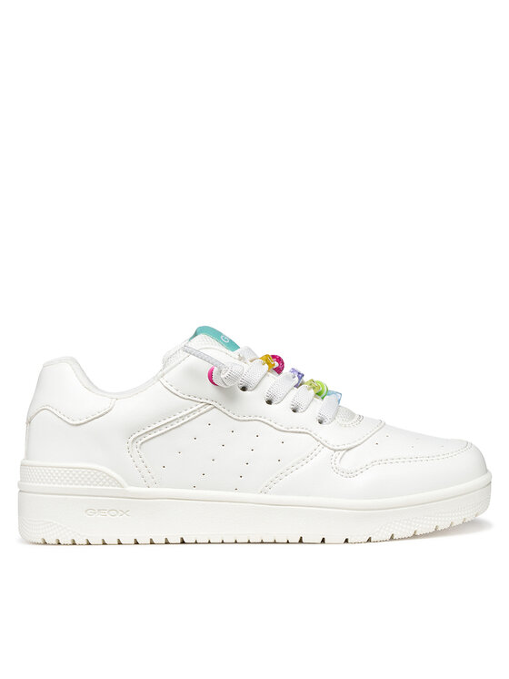 Geox Sneakersy J Washiba Girl J45HXD 000BC C0653 D Biały