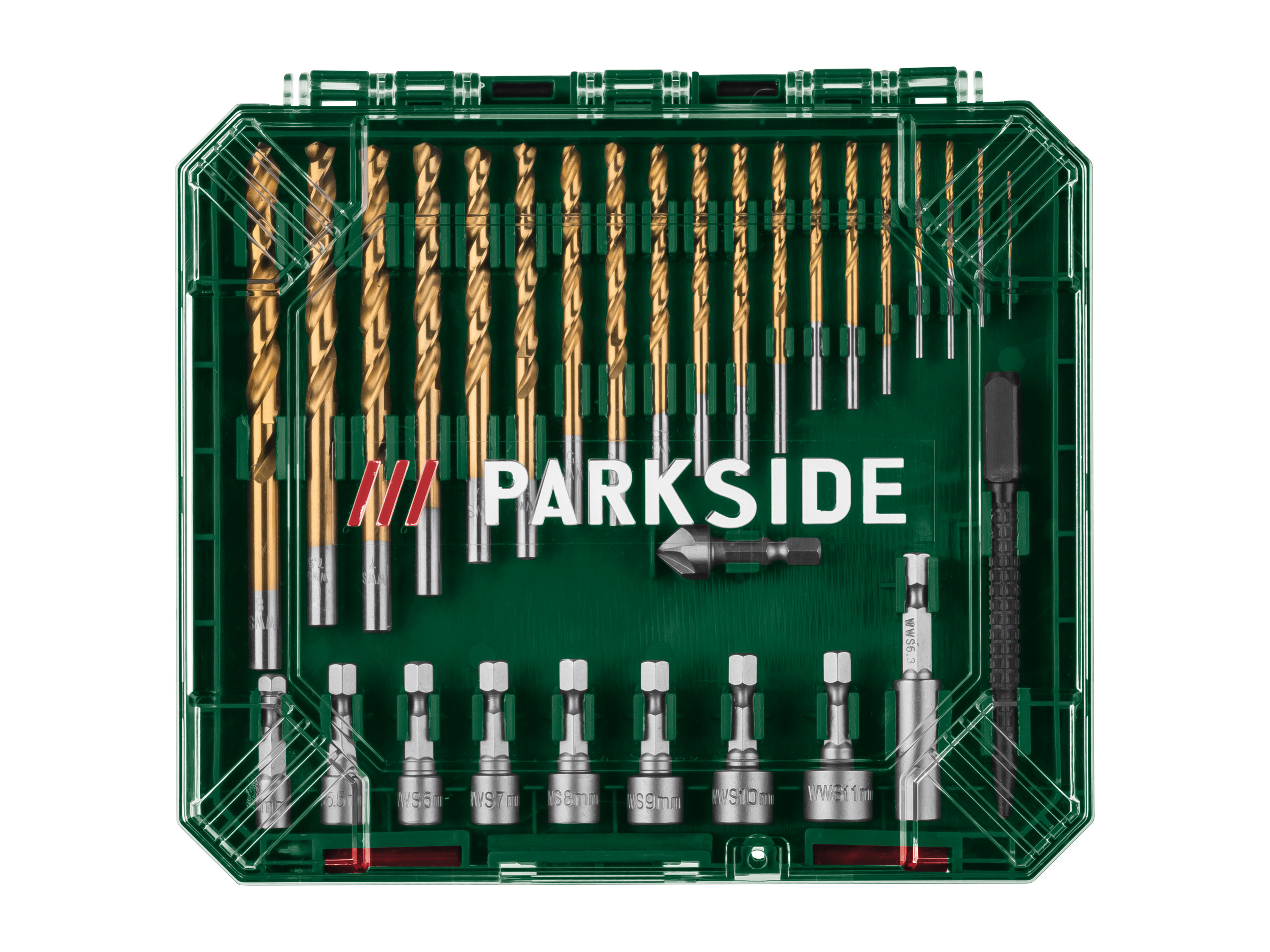 PARKSIDE® Zestaw bitów i wierteł, 75 elementów