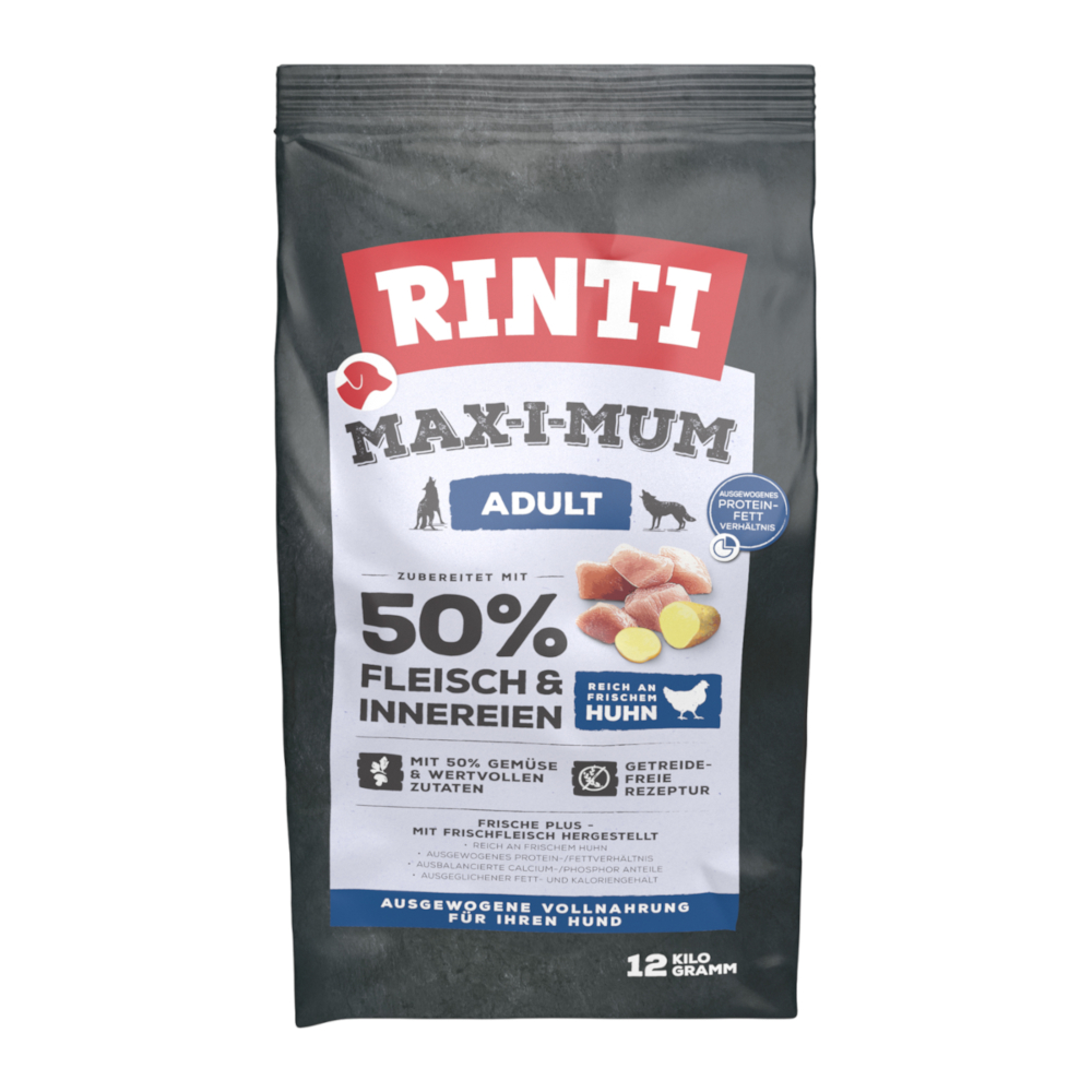 RINTI Max-i-Mum Adult, kurczak - 2 x 12 kg
