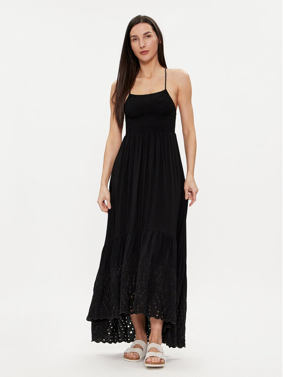 Maaji Sukienka codzienna 2123CLD004 Czarny Regular Fit