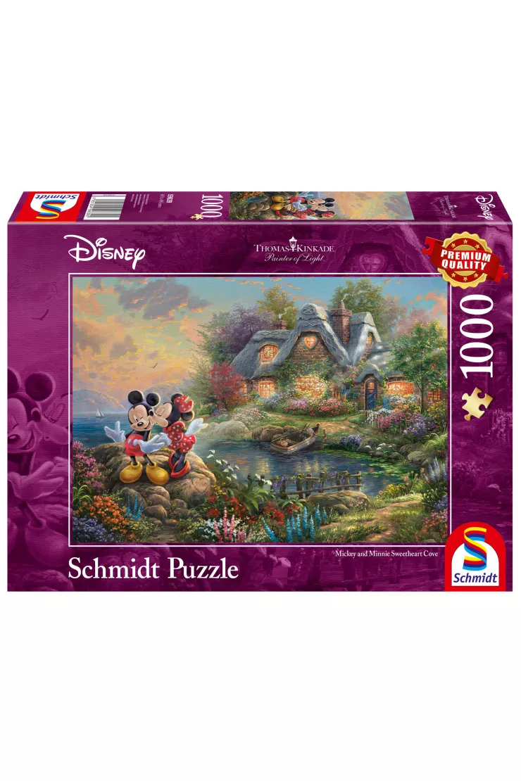 Puzzle 1000 el. Myszka Miki &amp; Minnie