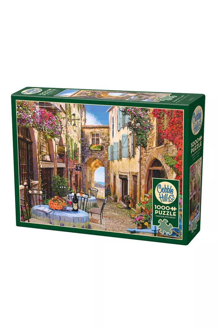 Puzzle 1000 el. Francuskie miasteczko