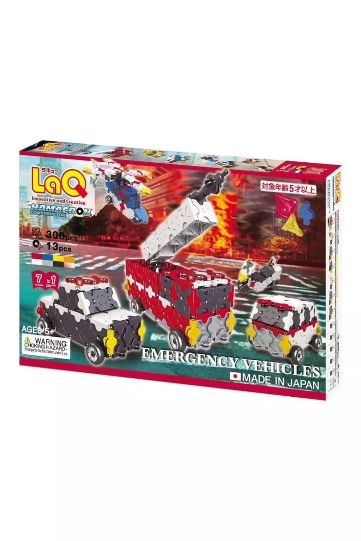  Klocki edukacyjne Emergency Vehicles