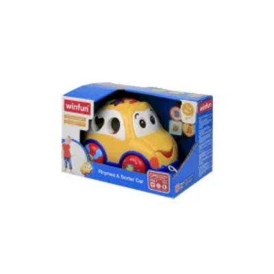  Zabawka do ciągnięcia B/O Auto sorter  klocki dzwięk/światło SMILY PLAY 000659