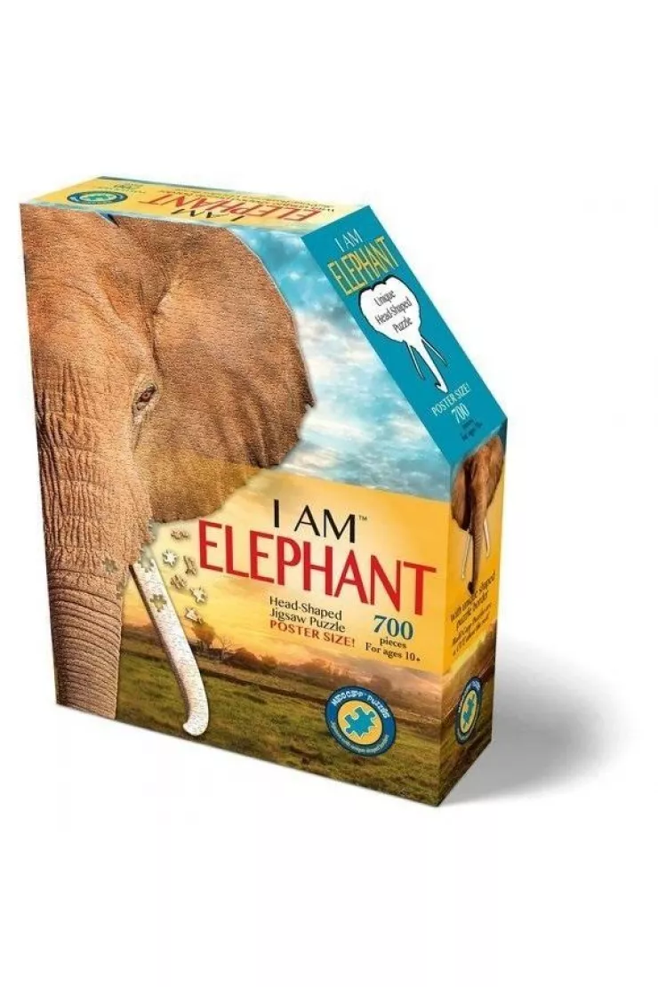 Puzzle konturowe 700 el. I am - Słoń
