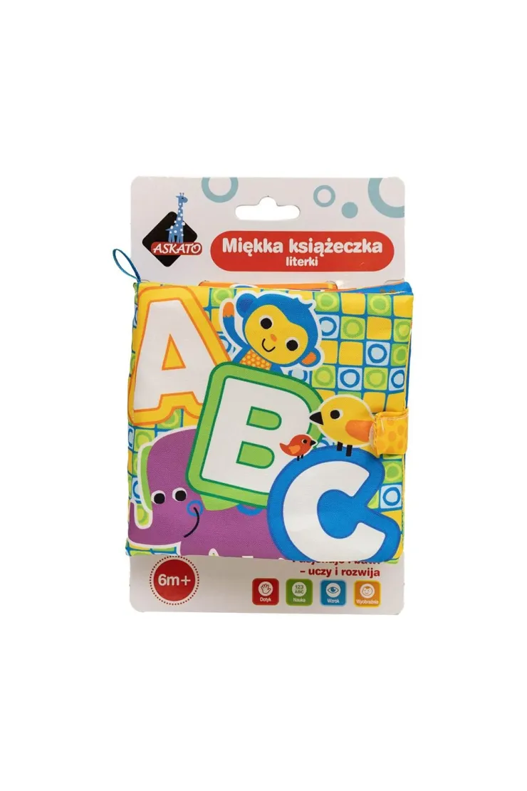 Miękka książeczka Literki