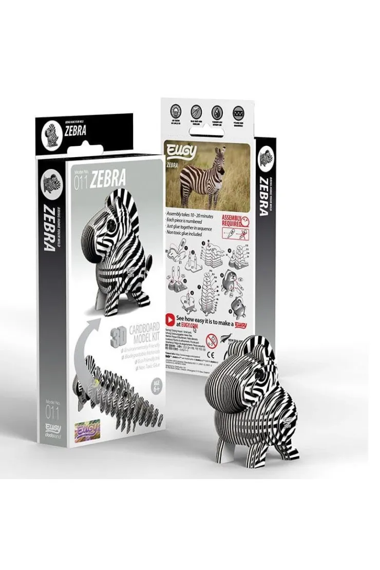 Zebra Eugy. Eko Układanka 3D