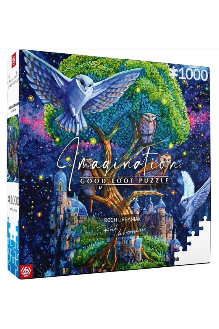 Puzzle 1000 el. Imagination: Roch Urbaniak Owl Island / Wyspa Sów